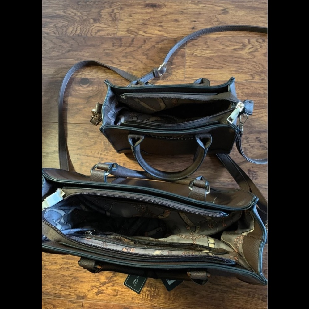 2 brown purses - Picture 4 of 4
